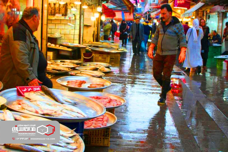 بازار بزرگ رشت اصلی‌ترین جاذبه گردشگری گیلان 