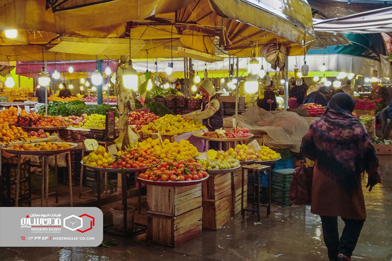 بازار بزرگ رشت اصلی‌ترین جاذبه گردشگری گیلان 