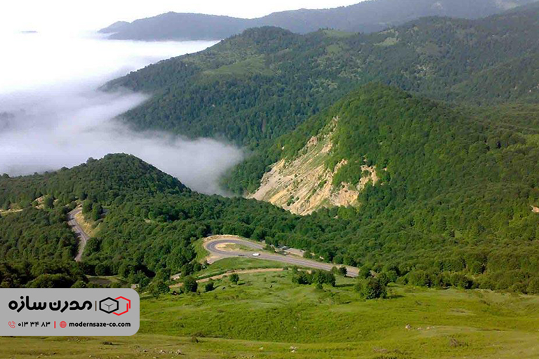 مکان های گردشگری شهر سیاهکل